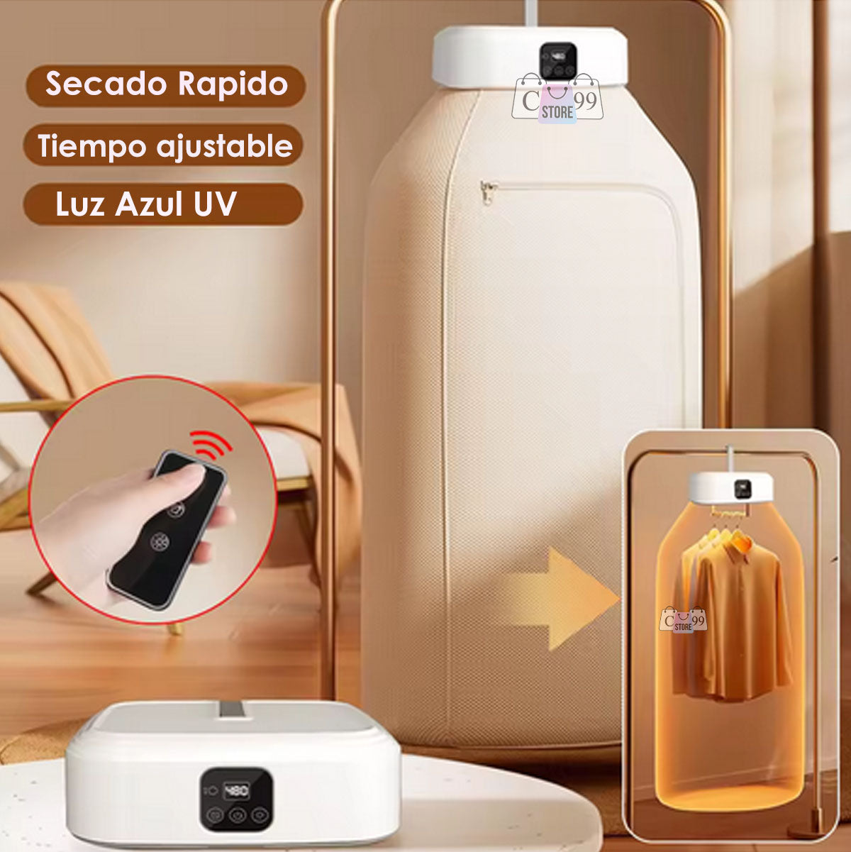 Secadora AirDry: Ropa Perfecta, Sin Esfuerzo